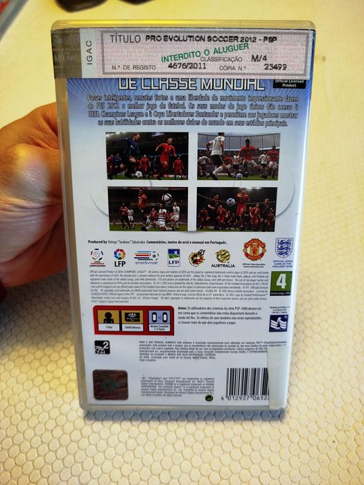 PES 2012 - Pro Evolution Soccer 2012 para PSP