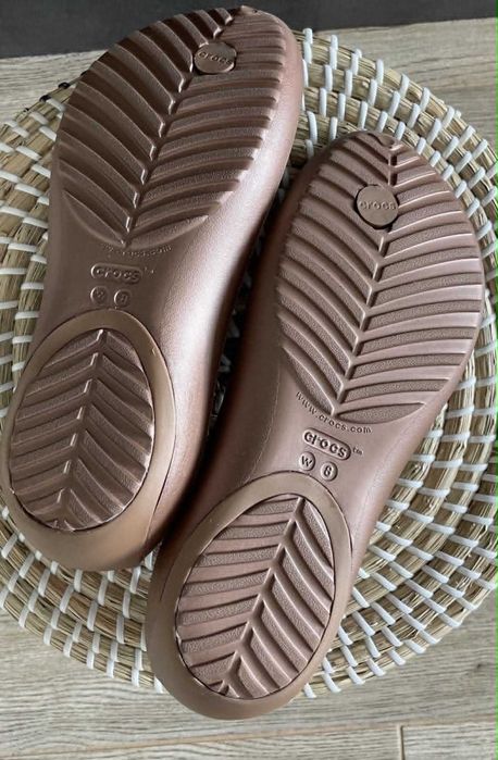 Crocs japonki serena flip brązowe W8 38/39