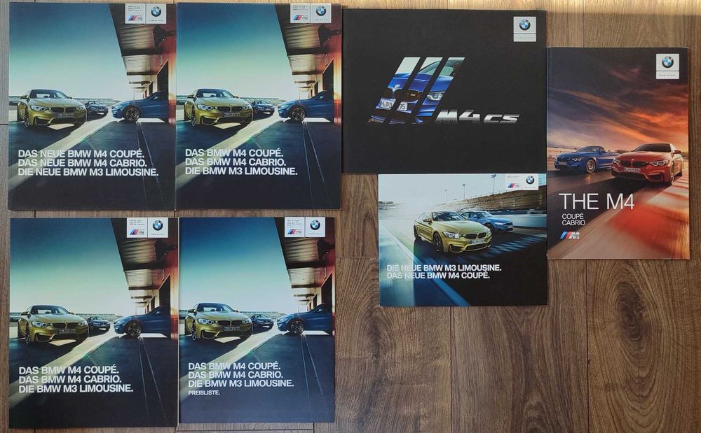 BMW M3 F80 M4 F82 F83 Prospekt