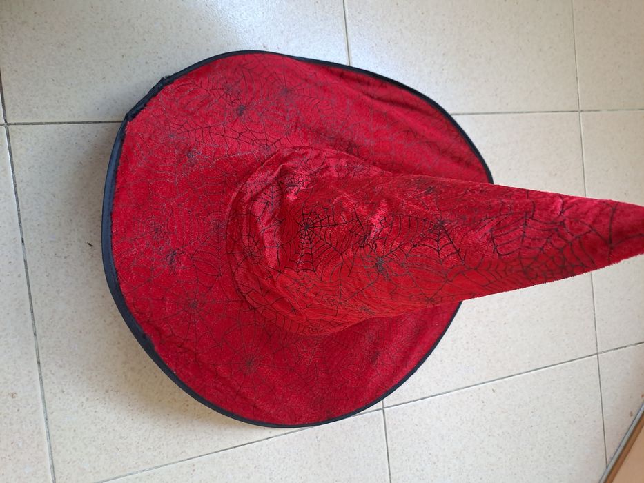 Chapéu de bruxa fantasia