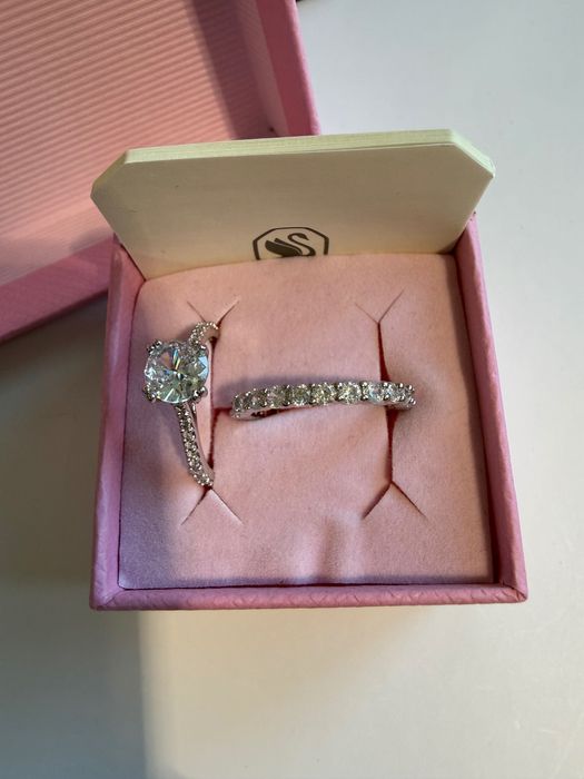 Подвійна каблучка Swarovski stilla