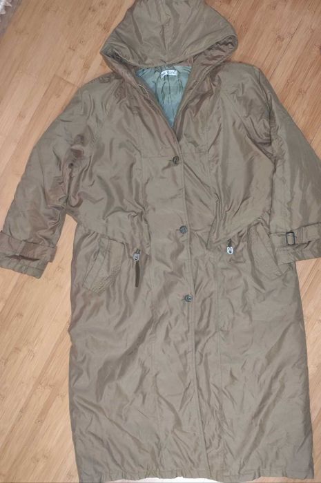 Пальто осеннее на подкладке большого размера