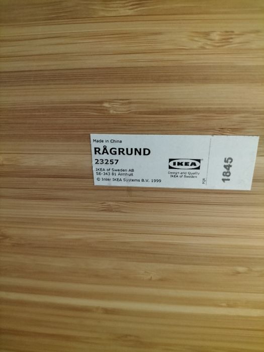 Krzesło bambusowe IKEA