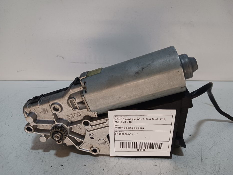 Motor do teto de abrir VOLKSWAGEN Touareg (7L)