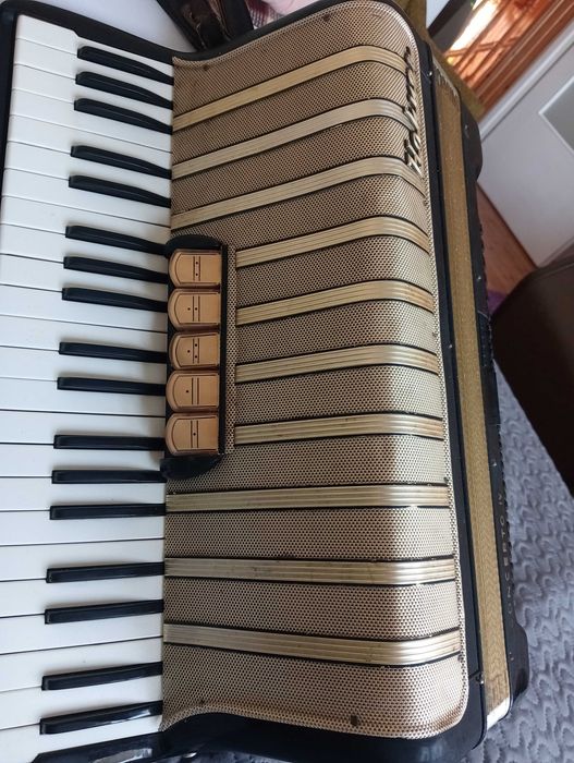 Sprzedam akordeon 120 bas: Hohner Student.