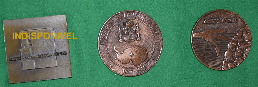 Medalhas comemorativas varias