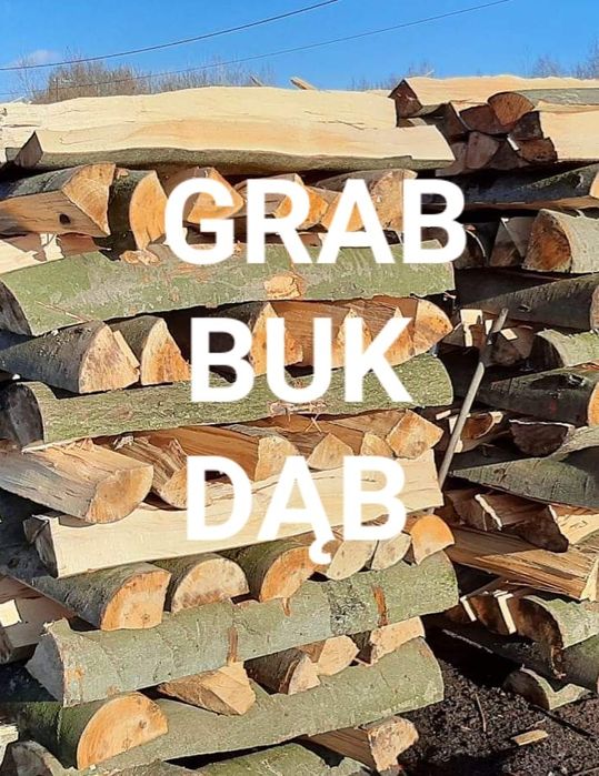 Drewno opoałowe kominkowe bukowe dębowe