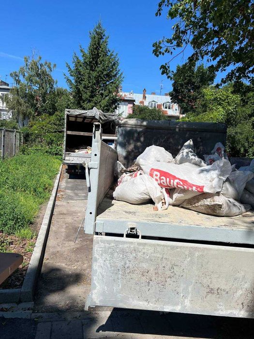 Вивіз будівельного сміття, старих меблів та непотребу - Вантажні перевезення переїзди Львів лояльні ціни