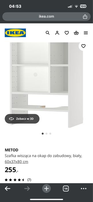 Metod szafka do zabudowy