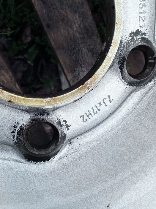 4xfelga stalowa 17” PEUEGOT/CITROEN/TOYOTA/OPEL (5x108 ET46)