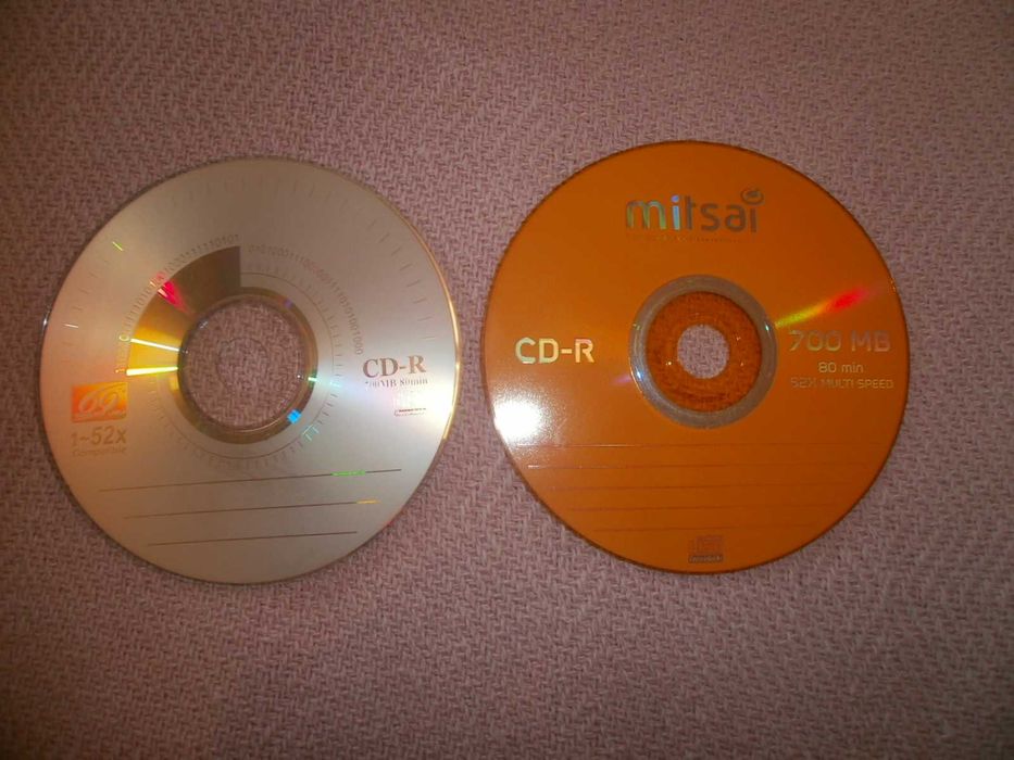 CD'S + DVD's para gravação