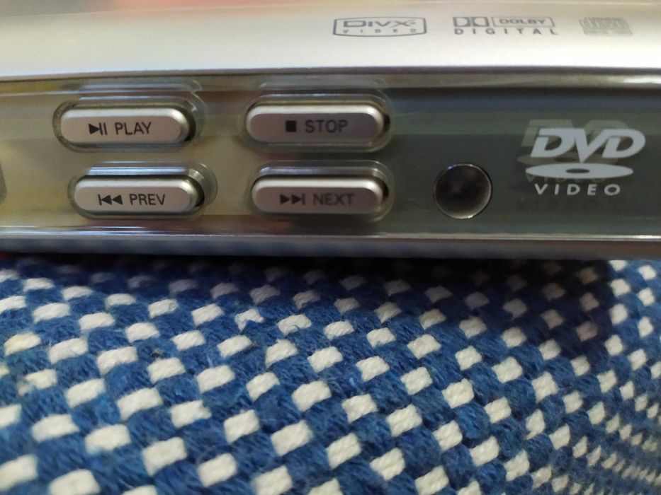 Leitor de DVD (cinzento)