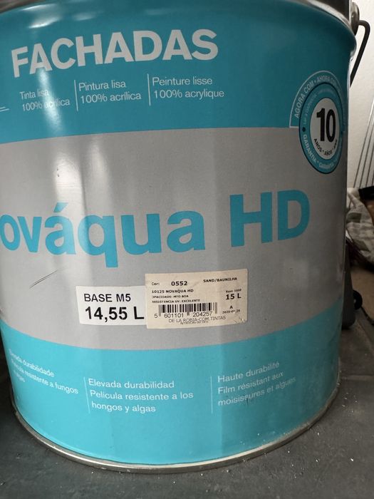 Lata Tinta CIN Novaqua HD cor Sand/Baunilha 15 Lts