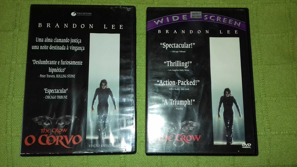 Dvd  "The Crow" filme o corvo  com  Brandon Lee / zona 1