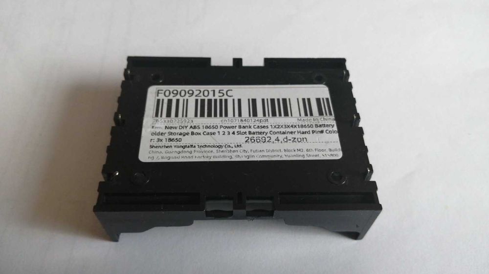 1-2-3-4 бокс, холдер для аккумуляторов 18650