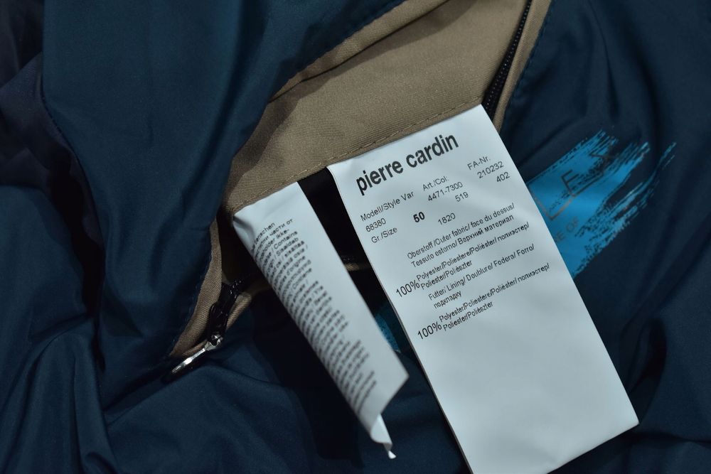 Pierre Cardin Future Flex Beżowa Elegancka Kurtka Męska 50