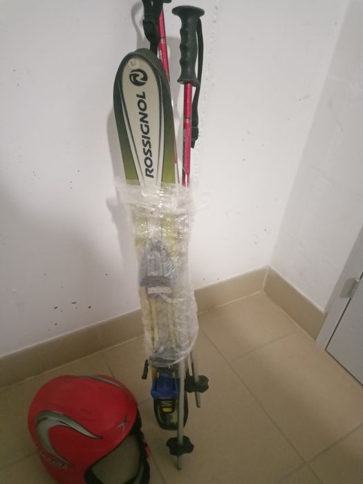 Zestaw narciarski narty 80cm kpl