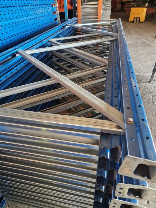 Lote de estantes f ramada carga pesada