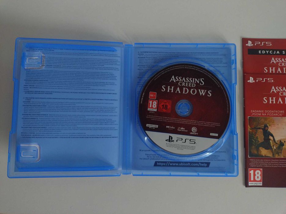 Gra PS5 Assassin's Creed Shadows (2025) okładka PL #0