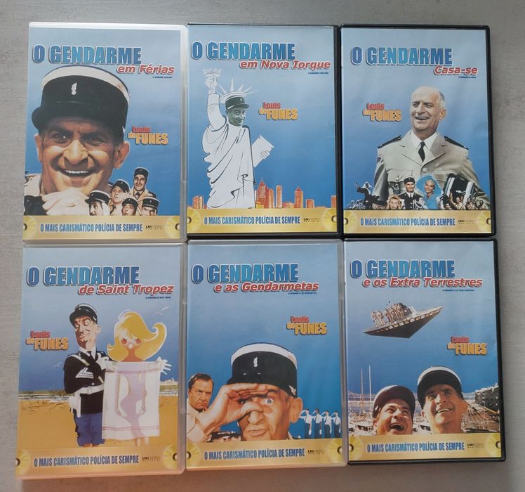 Coleção dvds o Gendarme