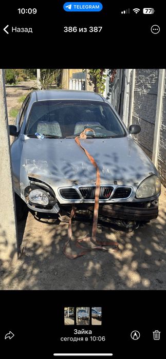 Разборка део ланос