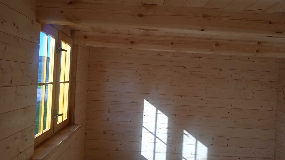 Budujemy domy letniskowe świerkowe , lub modrzewiowe z antresolą