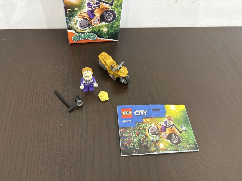 Lego City Stuntz 60309 Selfie Na Motocyklu
