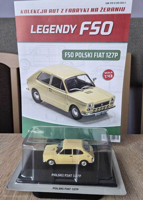Legendy FSO Fiat 127 - nowy, gazetka. 1:43