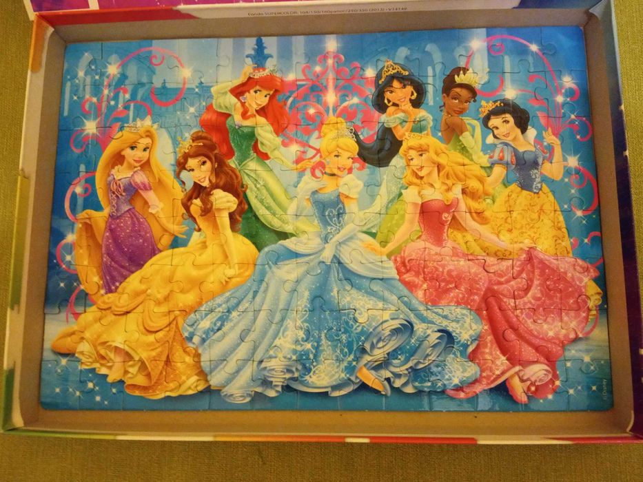 Puzzle  - Księżniczki Disney'a 104 elementy
