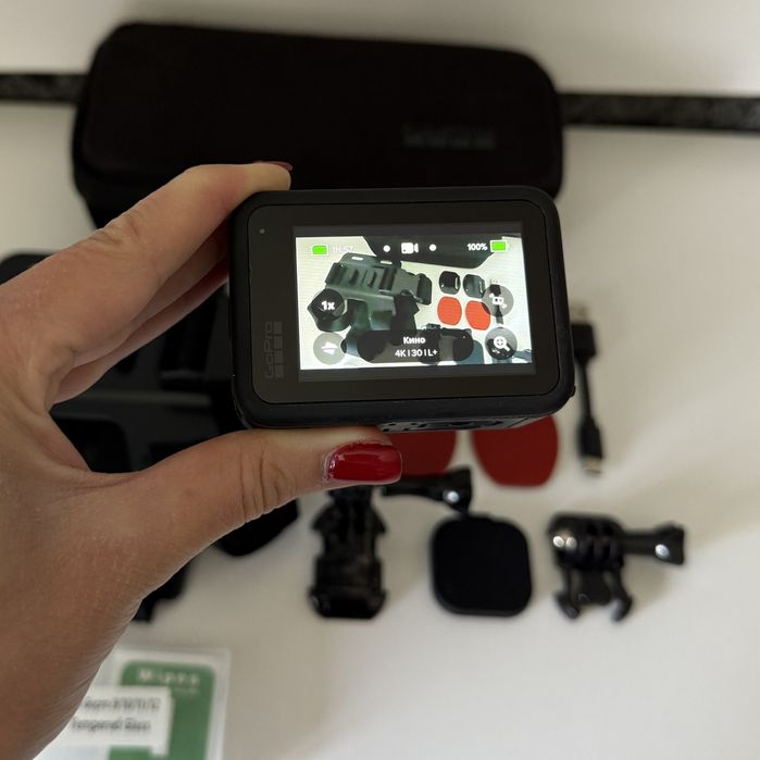 GoPro HERO 9 Black екшн відео камера для активного відпочинку дайвінгу мото та вело зйомки