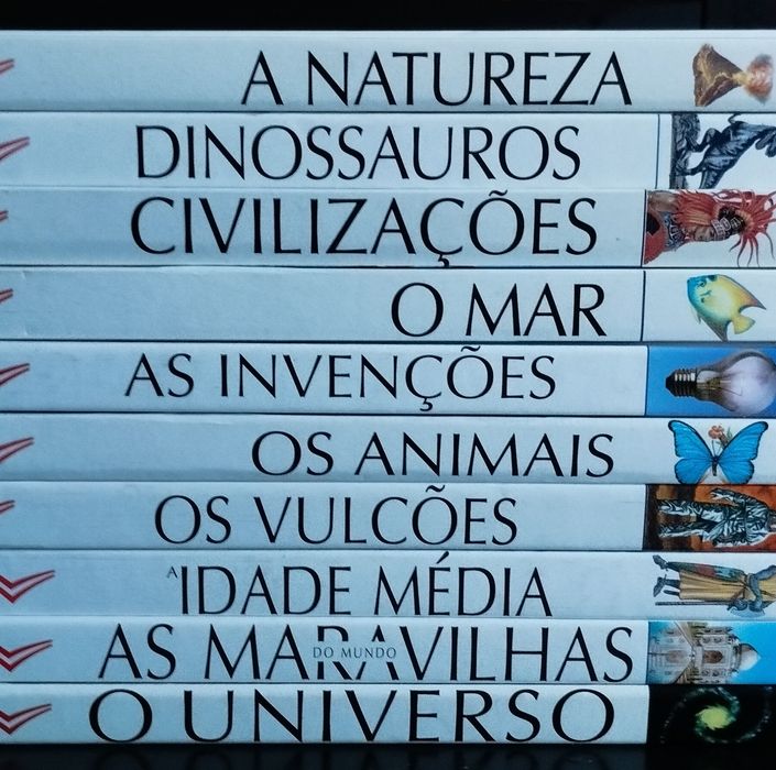 Vendo 10 livros didáticos com oferta de 6 puzzles