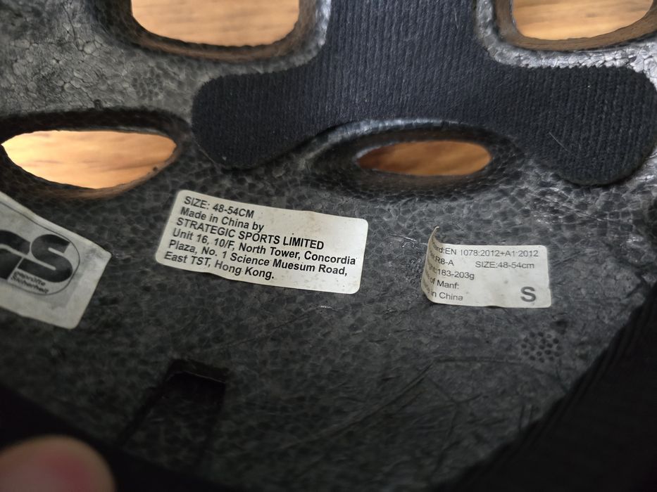 Kask dzieciecy rozmiar S 48-54cm