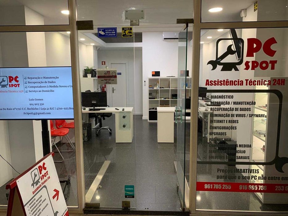 Trespasse de Loja – Negócio de Informática em Funcionamento