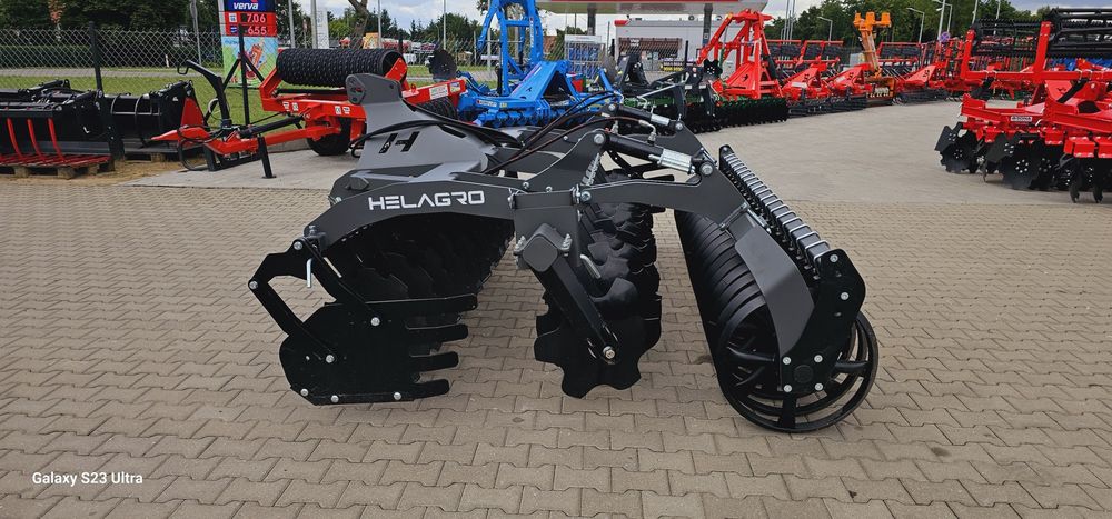 Brona Talerzowa BT3.0 Wał daszkowy Hydraulika  PREMIUM HELAGRO