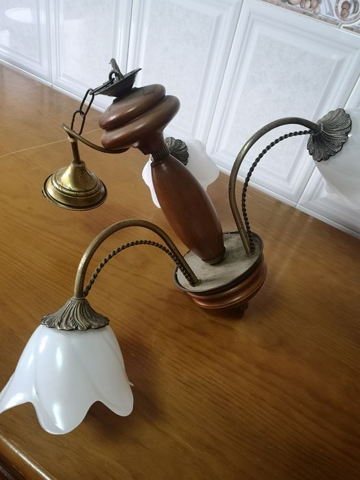 Candeeiro de tecto antigo