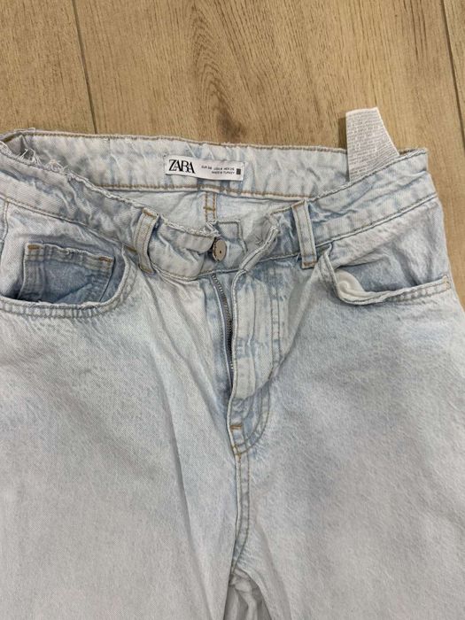 Пакет речей вещей джинси  wide leg сорочка в клітинку брюки Zara C M