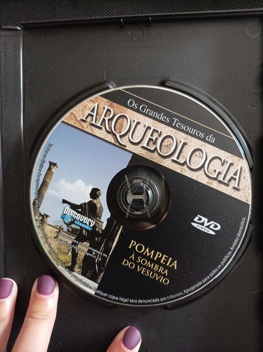 DVDs Tesouros da Arqueologia Planeta DeAgostini
