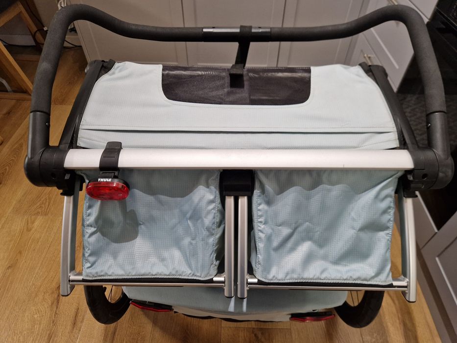 Przyczepka rowerowa Thule Chariot Cross 2, kolor Alaska