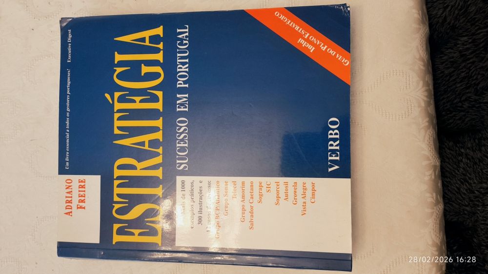 Livro Estratégia Sucesso em Portugal