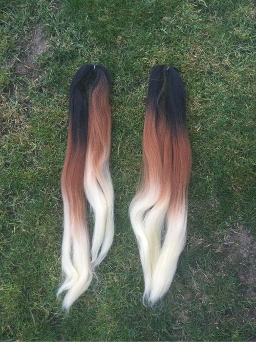 Канекалон омбре волосся