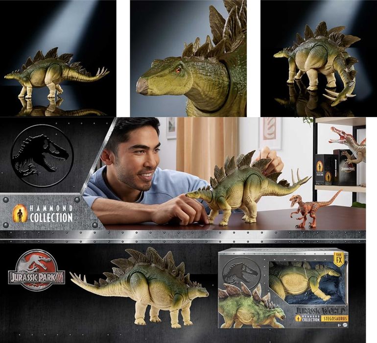 Динозавр Стегозавр Світ Юрського Періоду Jurassic World Stegosaurus