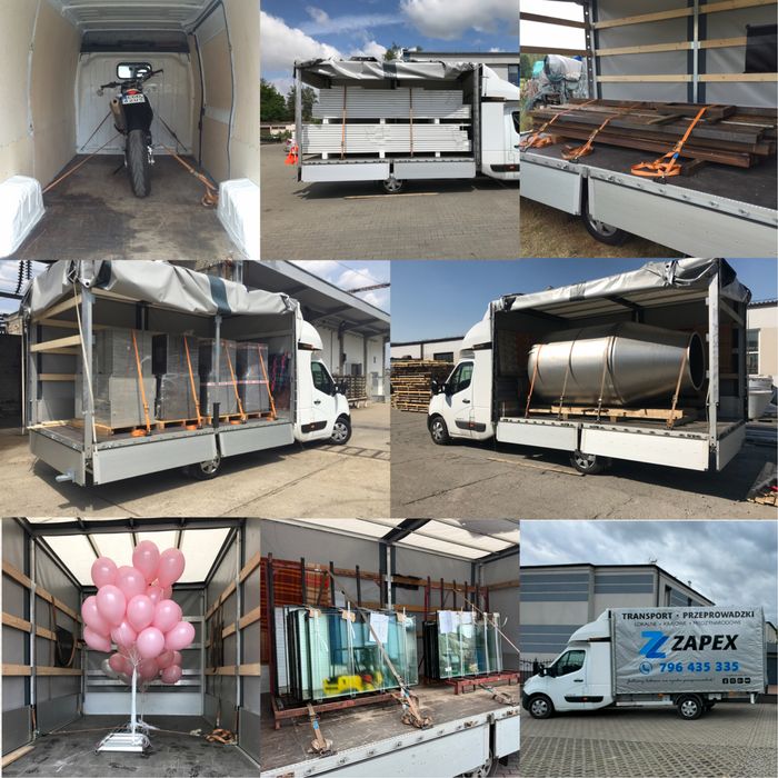 ZAPEX TRANSPORT•Bagażówka•Kontener•Plandeka 8/10pal•Auto z windą•24H/7