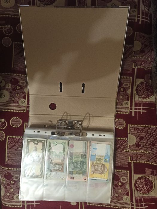 Альбом для бон (альбом для банкнот) 10 файлів