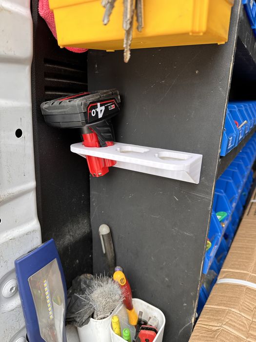 Suporte 3 Baterias Milwaukee M12