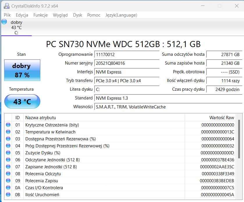 Dell Latitude 5411 - core i7 16GB RAM 512SSD nowa bateria