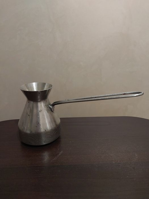 Турка для кофе мельхиоровая времен СССР