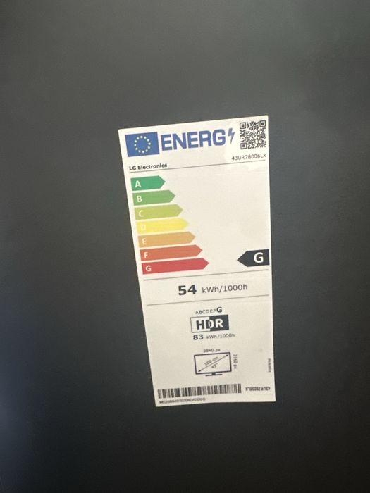 Tv lg smart 43 polegadas em perfeito estado