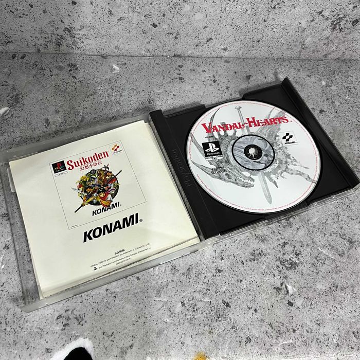 Playstation Vandal Hearts Konami