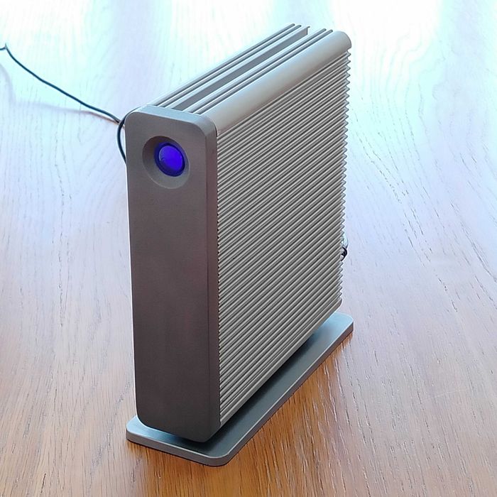 LACIE d2 Quadra 2TB HDD Disco Rigido Externo design by Neil Poulton, FW800 FW400 USB 2.0