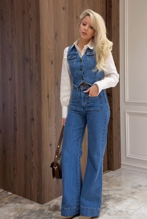 Костюм бренду fashionista total denim класичний синій
